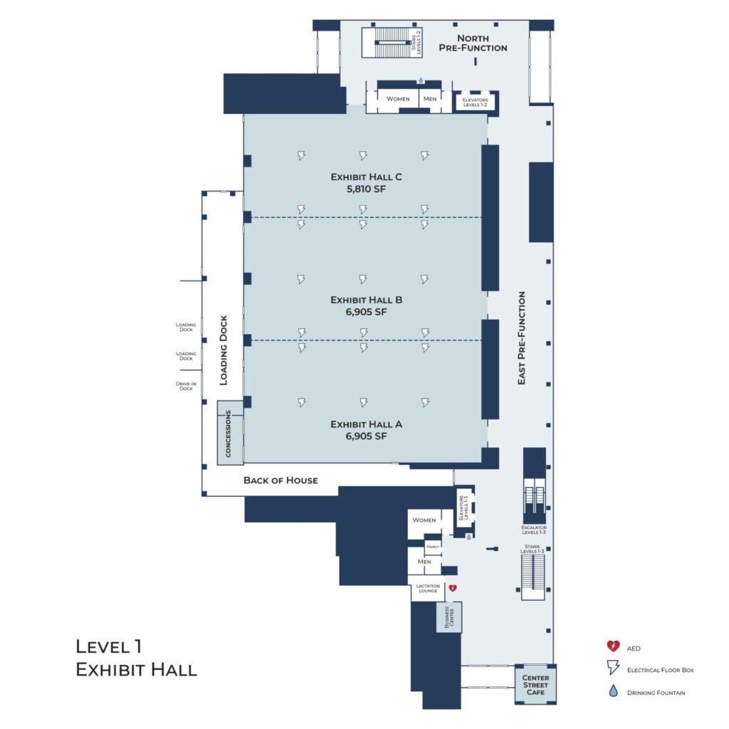 exhibit hall 