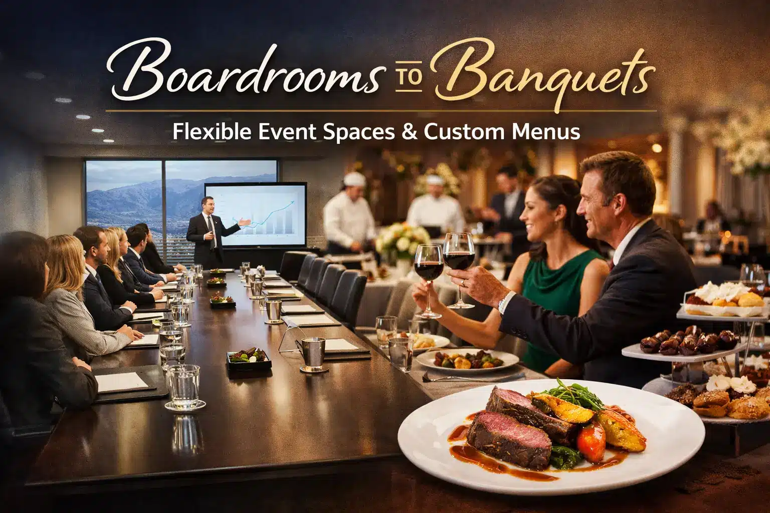Boardrooms to Banquets